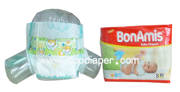 BonAmis baby diaper 15pcs
